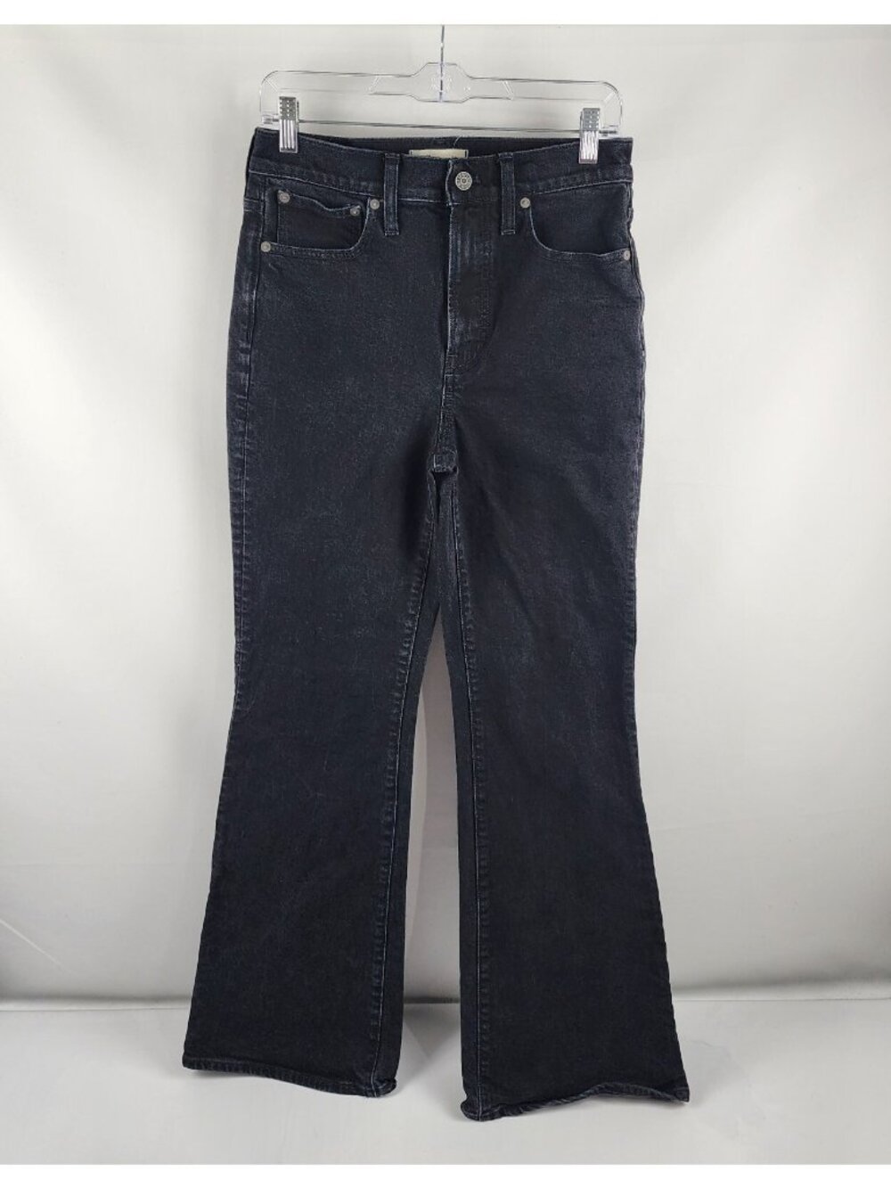 Madewell Jeans Womens 27 Black The Perfect Vintage Jean Flare Leg Denim (27x30)